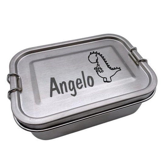 Brotdose personalisierte Lunchbox Dinosaurier