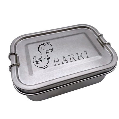 Brotdose personalisierte Lunchbox Dinosaurier