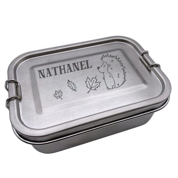 Brotdose personalisierte Lunchbox Igel