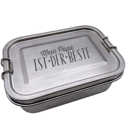 Brotdose personalisierte Lunchbox Papa Vatertag