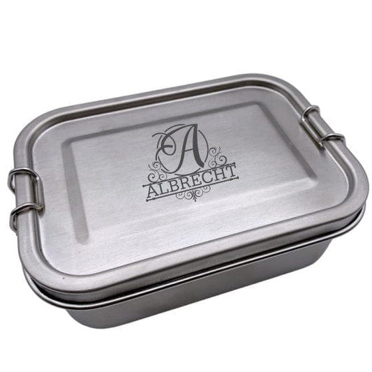 Brotdose personalisierte Lunchbox Monogram