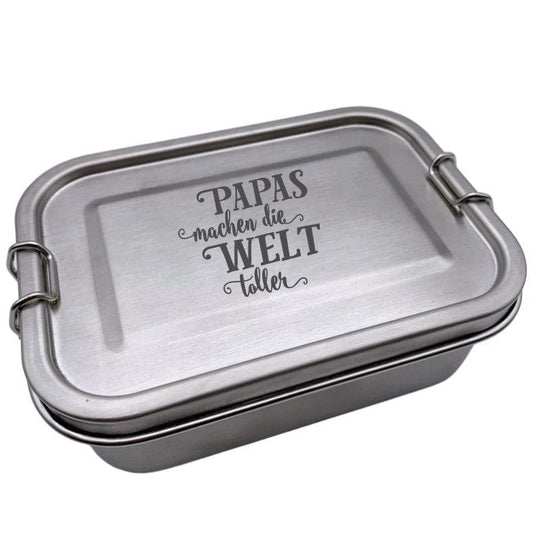 Brotdose personalisierte Lunchbox Papa Vatertag