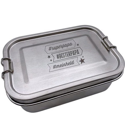 Brotdose personalisierte Lunchbox Papa Vatertag