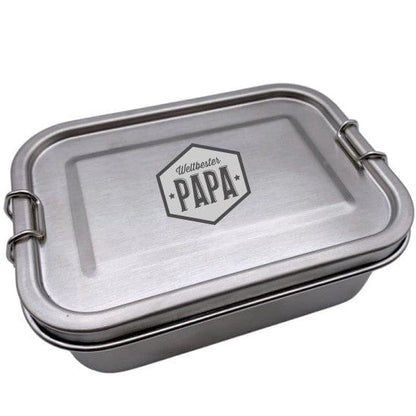 Brotdose personalisierte Lunchbox Papa Vatertag