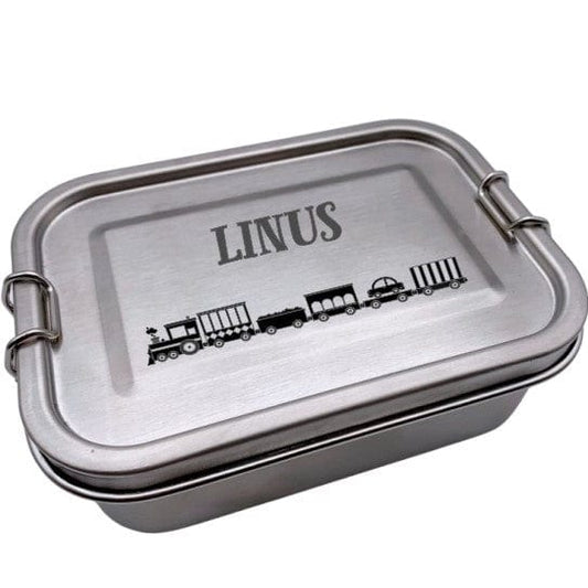 Brotdose personalisierte Lunchbox Zug