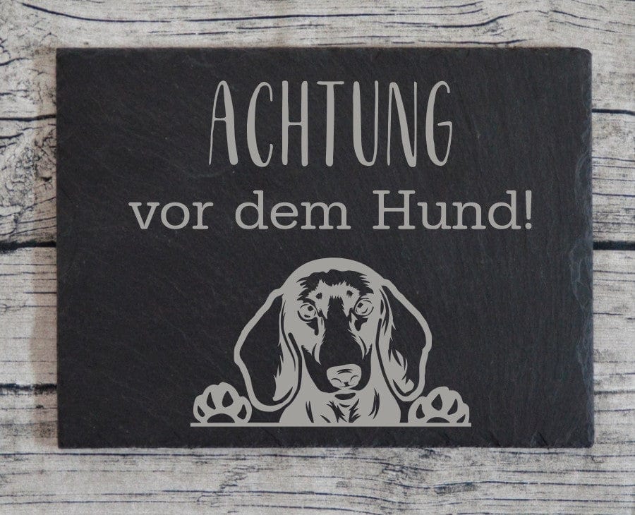 Hund Warnschild Türschild Tor Motive wählbar