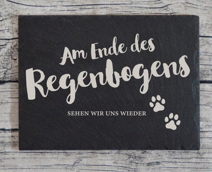 Tier Hund Grabschild Gedenktafel Haustier