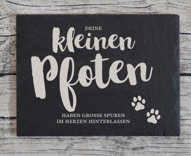 Tier Hund Grabschild Gedenktafel Haustier