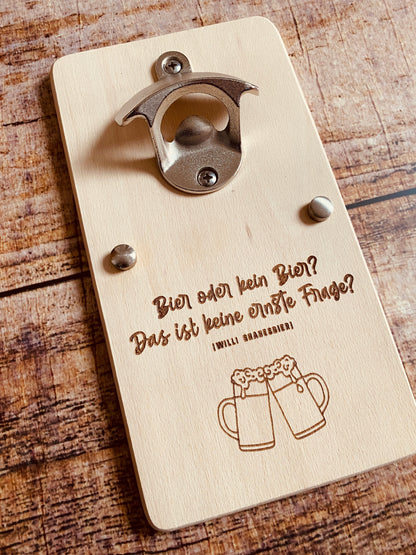 Flaschenöffner Vatertag Geschenk Papa Wandflaschenöffner Bieröffner