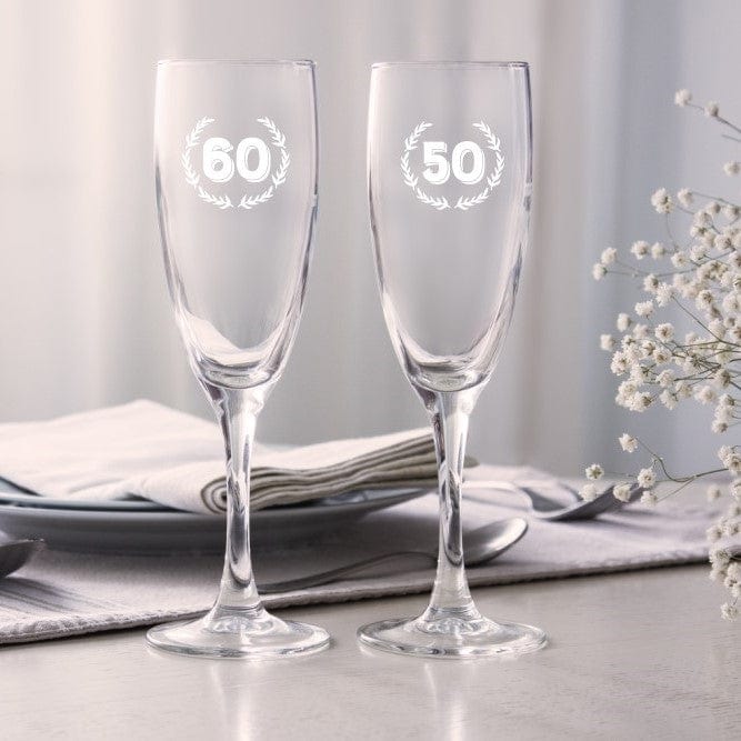 Sektglas personalisiert Hochzeit Geburtstag Jubiläum